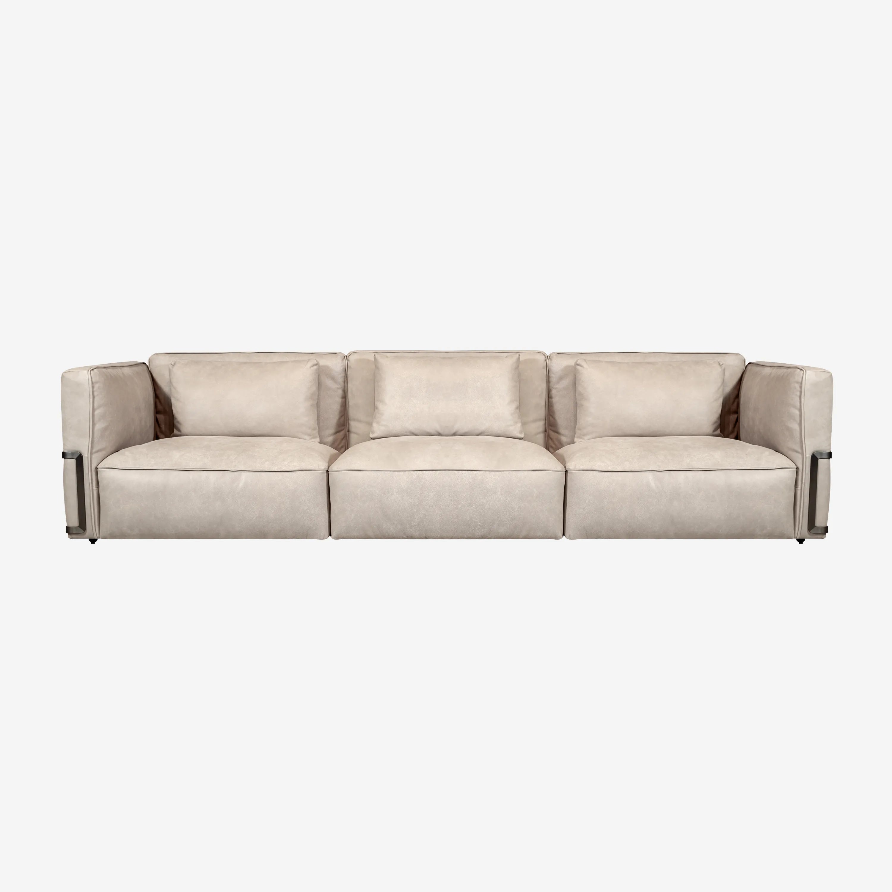 Julieta 3 Seater Leather Sofa